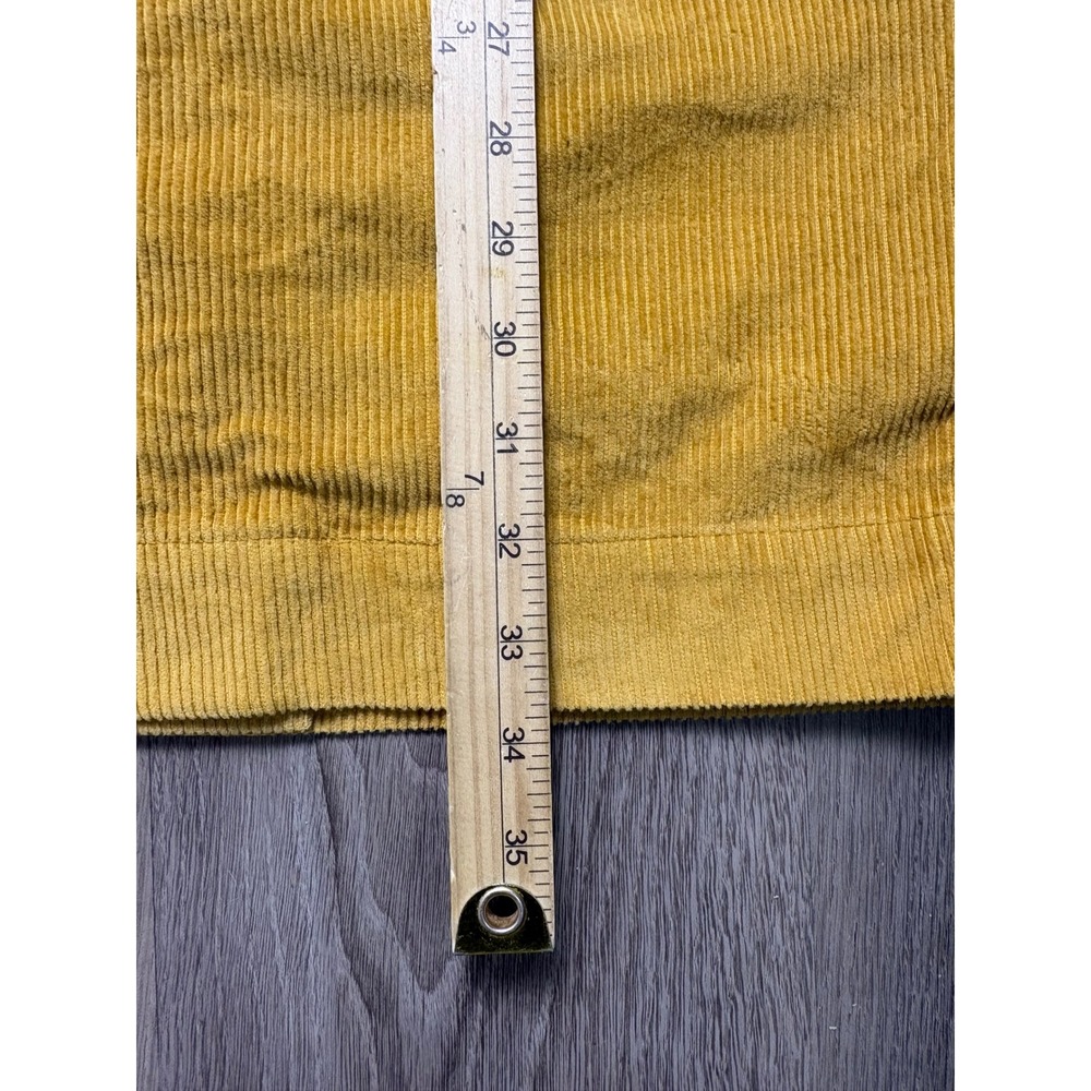 Ilana Kohn Women's Yellow Charlie Trench Coat Size M Classic Boho Earthy - Picture 4 of 7